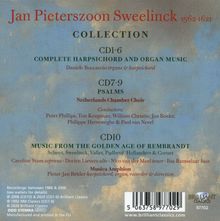 Jan Pieterszoon Sweelinck, Collection: CDs 1-10, Harpsichord, Psalms, Golden Age Music. Orchester und Künstlernamen.