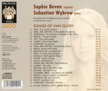Sophie Bevan - Songs Of Vain Glory, CD