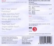 Ralph Vaughan Williams (1872-1958): The Wasps (Schauspielmusik 1909), 2 CDs