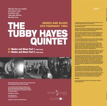 Tubby Hayes (1935-1973): Live At Ronnie Scott's - Modes And Blues 8th February 1964 (mono), LP