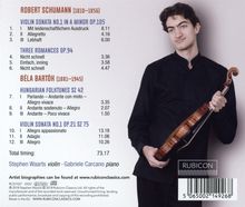 Bela Bartok (1881-1945): Sonate für Violine &amp; Klavier Nr.1, CD