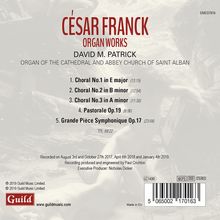 Cesar Franck (1822-1890): Orgelwerke, CD