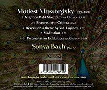 Modest Mussorgsky (1839-1881): Bilder einer Ausstellung (Klavierfassung), CD