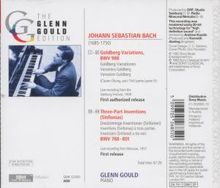 Johann Sebastian Bach (1685-1750): Goldberg-Variationen BWV 988, CD