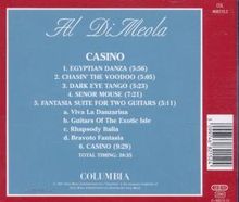 Al Di Meola (geb. 1954): Casino, CD