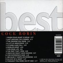 Cock Robin: Simply The Best, CD
