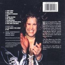 Ozzy Osbourne: Blizzard Of Ozz, CD