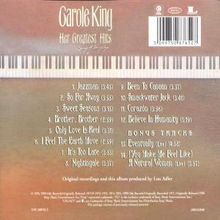 Carole King: Her Greatest Hits: Songs Of Long Ago, CD