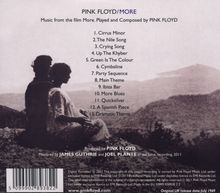 Pink Floyd: Music From The Film More (Remastered), CD