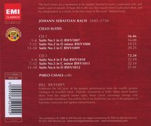 Johann Sebastian Bach (1685-1750): Cellosuiten BWV 1007-1012, 2 CDs