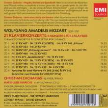 Wolfgang Amadeus Mozart (1756-1791): 23 Klavierkonzerte, 9 CDs