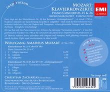Wolfgang Amadeus Mozart (1756-1791): Klavierkonzerte Nr.25 &amp; 26, CD