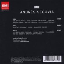 Andres Segovia - The Master Guitarist (Icon Series), 3 CDs