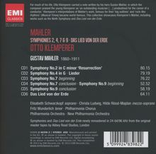 Otto Klemperer - Mahler, 6 CDs