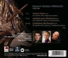 Giovanni Battista Pergolesi (1710-1736): Stabat Mater, CD