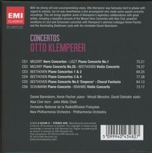 Otto Klemperer - Concertos, 6 CDs