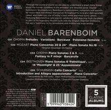 Daniel Barenboim - 5 Classic Albums, 5 CDs