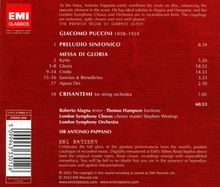 Giacomo Puccini (1858-1924): Messa di Gloria, CD