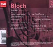 Ernest Bloch (1880-1959): Violinkonzert, 2 CDs