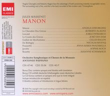 Jules Massenet (1842-1912): Manon, 3 CDs