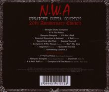 N.W.A: Straight Outta Compton (20th Anniversary Edition), CD