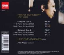 Franz Schubert (1797-1828): Klaviersonaten D.850,958-960, 2 CDs