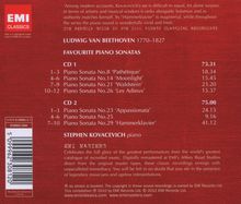 Ludwig van Beethoven (1770-1827): Klaviersonaten Nr.8,14,21,23,26,29, 2 CDs