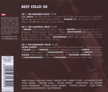 50 Best Cello, 3 CDs