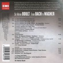 Adrian Boult - From Bach to Wagner, 11 CDs