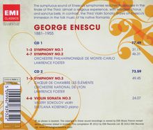 George Enescu (1881-1955): Symphonien Nr.1-3, 2 CDs