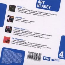 Art Blakey (1919-1990): 4 Albums (Moanin'/Africaine/Buhaina's Delight/African Beat), 4 CDs