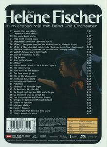Helene Fischer: Live - zum ersten Mal mit Band &amp; Orchester, DVD