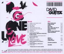 David Guetta: One Love, CD