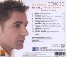 Max Emanuel Cencic - Händel Mezzo-Soprano Opera Arias, CD