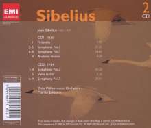 Jean Sibelius (1865-1957): Symphonien Nr.1-3,5, 2 CDs