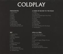 Coldplay: 4 CD Original (Limited Edition), 4 CDs