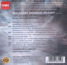 Wolfgang Amadeus Mozart (1756-1791): Serenaden &amp; Divertimenti für Bläser (Gesamtaufnahme), 7 CDs