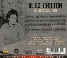 Alex Chilton: Baton Rouge 1985, CD