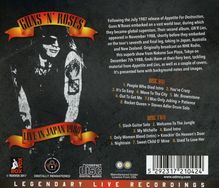 Guns N' Roses: Live In Japan 1988, 2 CDs