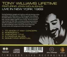 Tony Williams (1945-1997): Tony Williams Lifetime: Live In New York 1969, CD