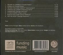 Titel von acht Jazz-Stücken und deren Dauer. Musiker, Produktionsdetails. Logo "The Arts Council" und "Livia Records".
