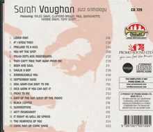 Sarah Vaughan (1924-1990): Jazz Anthology, CD