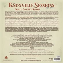 The Knoxville Sessions 1929 - 1930, Knox County Stomp, 4 CDs