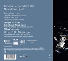 Ludwig van Beethoven (1770-1827): Missa Solemnis op.123, CD