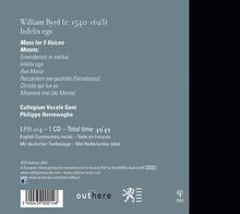 William Byrd (1543-1623): Mass for 5 Voices, CD