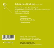 Johannes Brahms (1833-1897): Symphonie Nr.4, CD