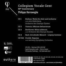Philippe Herreweghe &amp; Collegium Vocale Gent - 50th Anniversary, 6 CDs