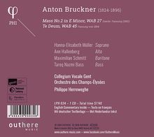 Anton Bruckner (1824-1896): Messe Nr.2 e-moll, CD