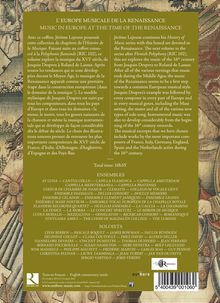 L'Europe Musicale de la Renaissance - Music in Europe at the Time of the Renaissance (Deluxe-Ausgabe mit Buch), 8 CDs