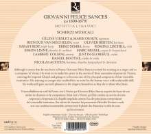 Giovanni Felice Sances (1600-1679): Motetten zu 1,3,4 Stimmen "O Dulcis Amor Jesu", CD